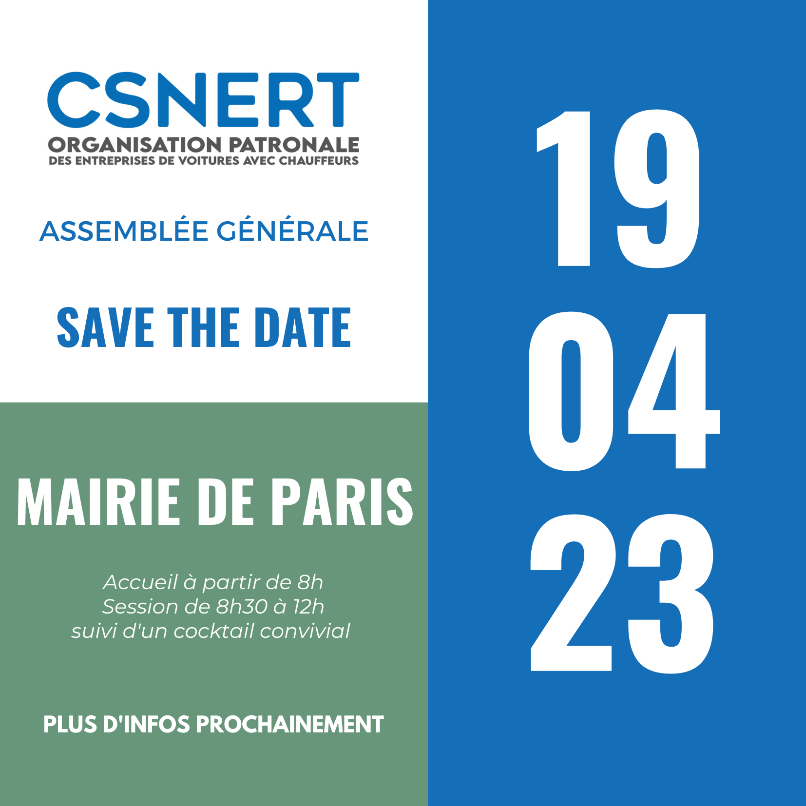 SAVE THE DATE AG CSNERT