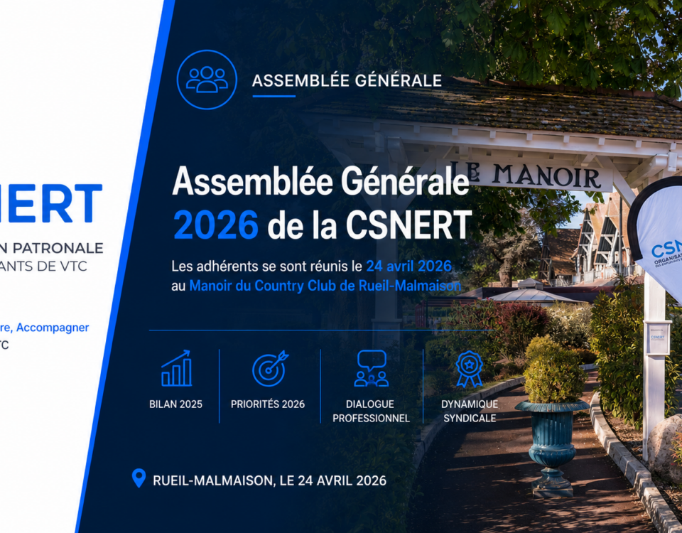 Visuel de l’Assemblée Générale 2026 de la CSNERT, organisée le 24 avril 2026 au Manoir du Country Club de Rueil-Malmaison.